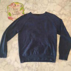 J. Crew Navy Slim cut sweater size M